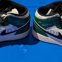 Gallery image 3 for Jordan 1 Mid SE Overbranded Youth Sneakers