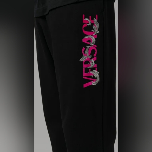 Versace Mens Baroque Sweatpants, Small